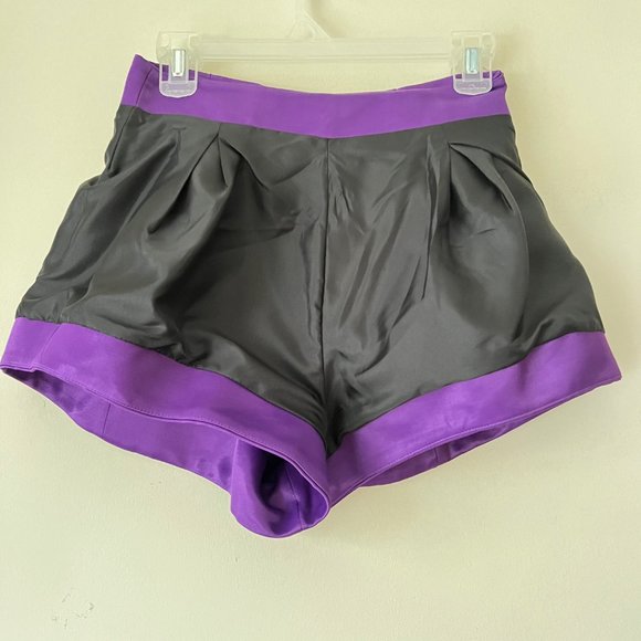 NEW Zara Glam Satin Shorts with a Flounce- Size XS - Picture 13 of 16